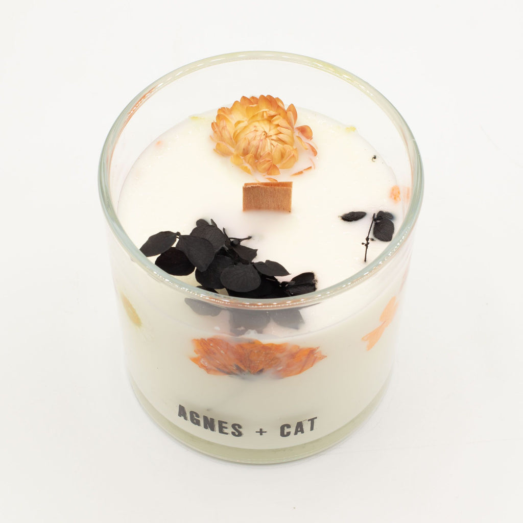 Agnes + Cat Botanical Soy Wax Candle - Lakeland Mocha