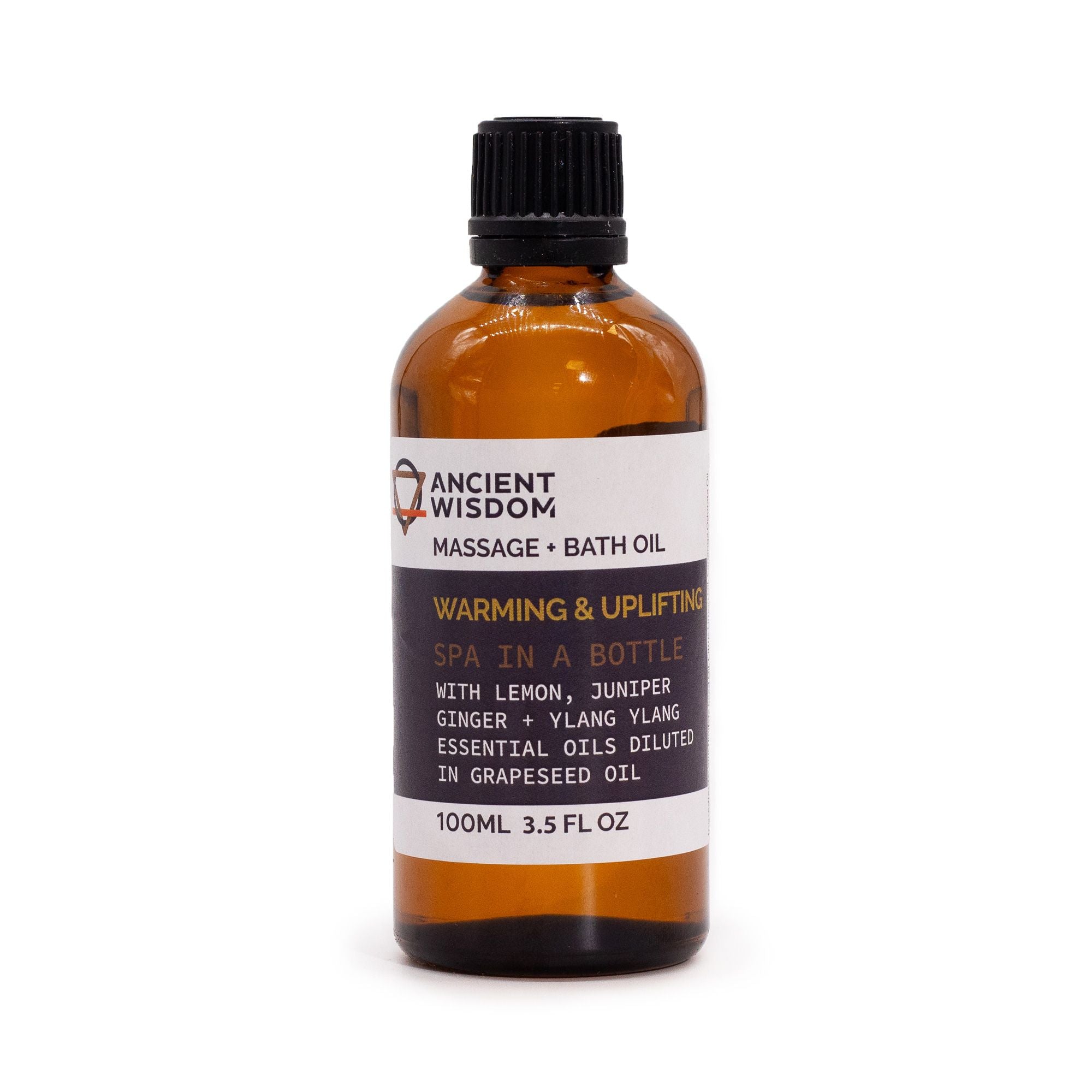 Warm & Uplifting Massage Oil - 100ml