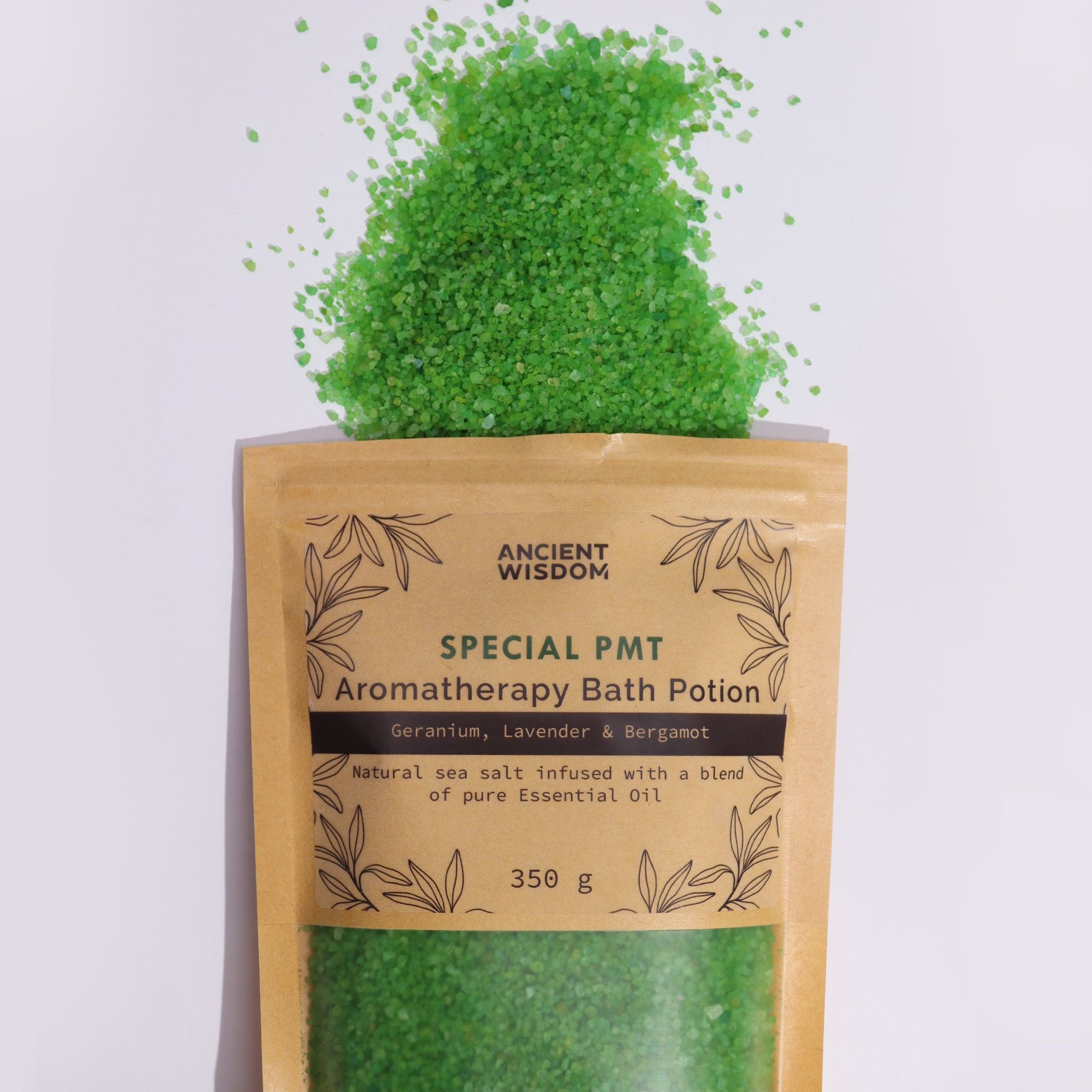 Aromatherapy Bath Potion in Kraft Bag 350g - PMT