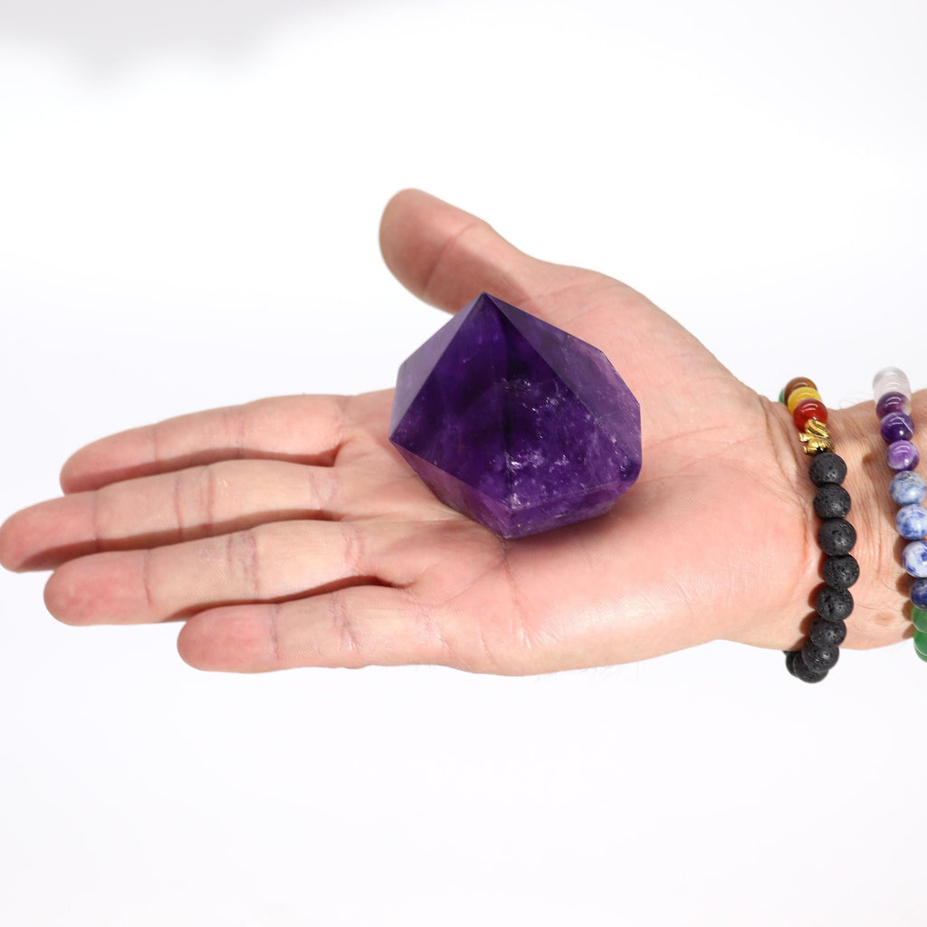 Medium Rich Colour Amethyst Points (approx 5.5-6.5cm)